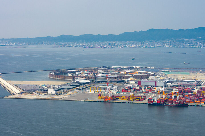 万博開催地、大阪IR建設予定地の夢洲