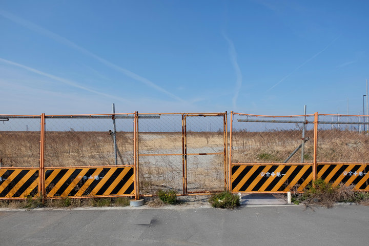 夢洲　立ち入り禁止