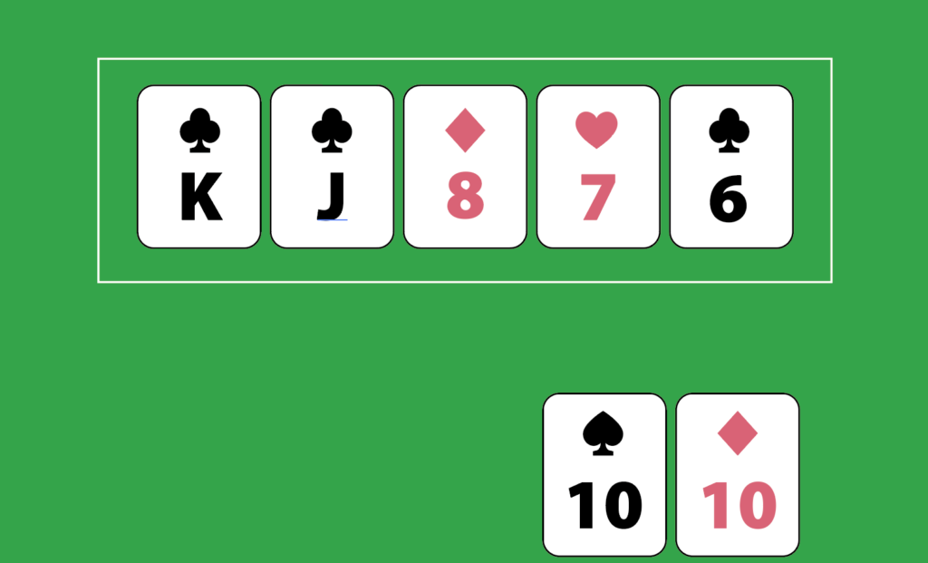 10のペアとボード