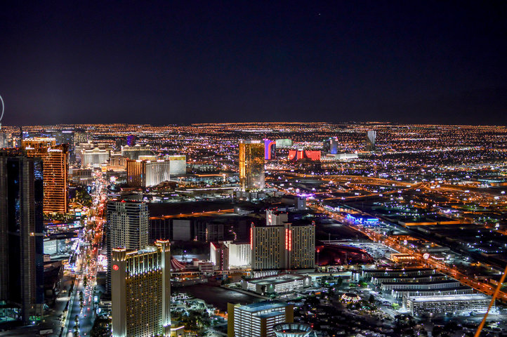 ラスベガス夜景